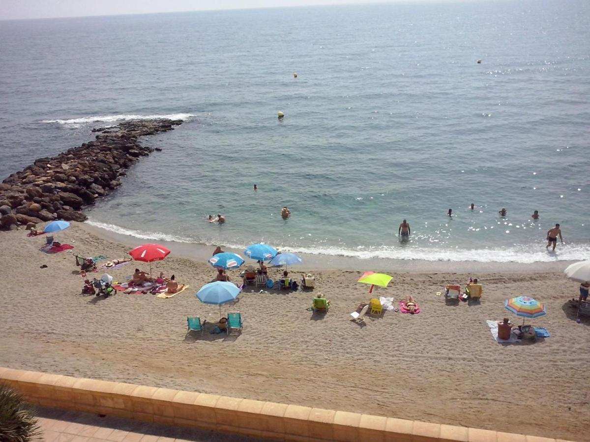 Apartamento con piscina y terraza a 50 metros de la playa Roquetas de Mar Exterior foto